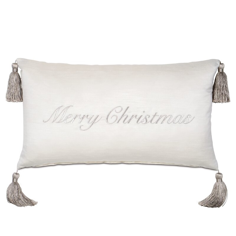 Eastern Accents Holiday Merry Christmas Rectangular Polyester Pillow Cover & Insert - Image 0