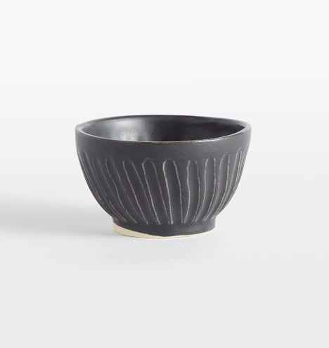 Black Judy Jackson Ceramic Small Catchall Bowl - Image 0