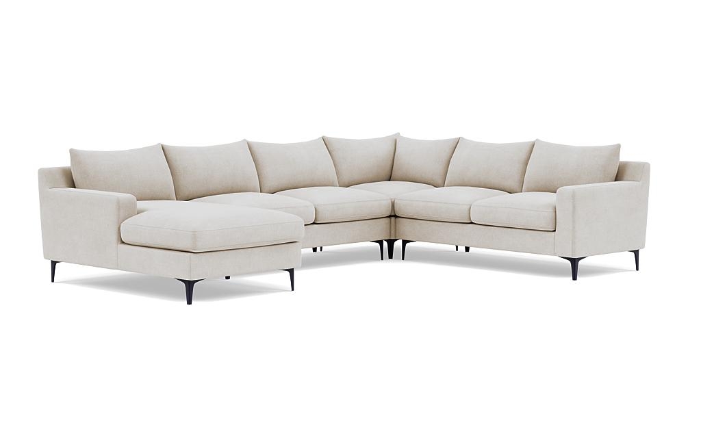 Sloan 4-Piece Corner Sectional Sofa with Left Chaise - Image 1