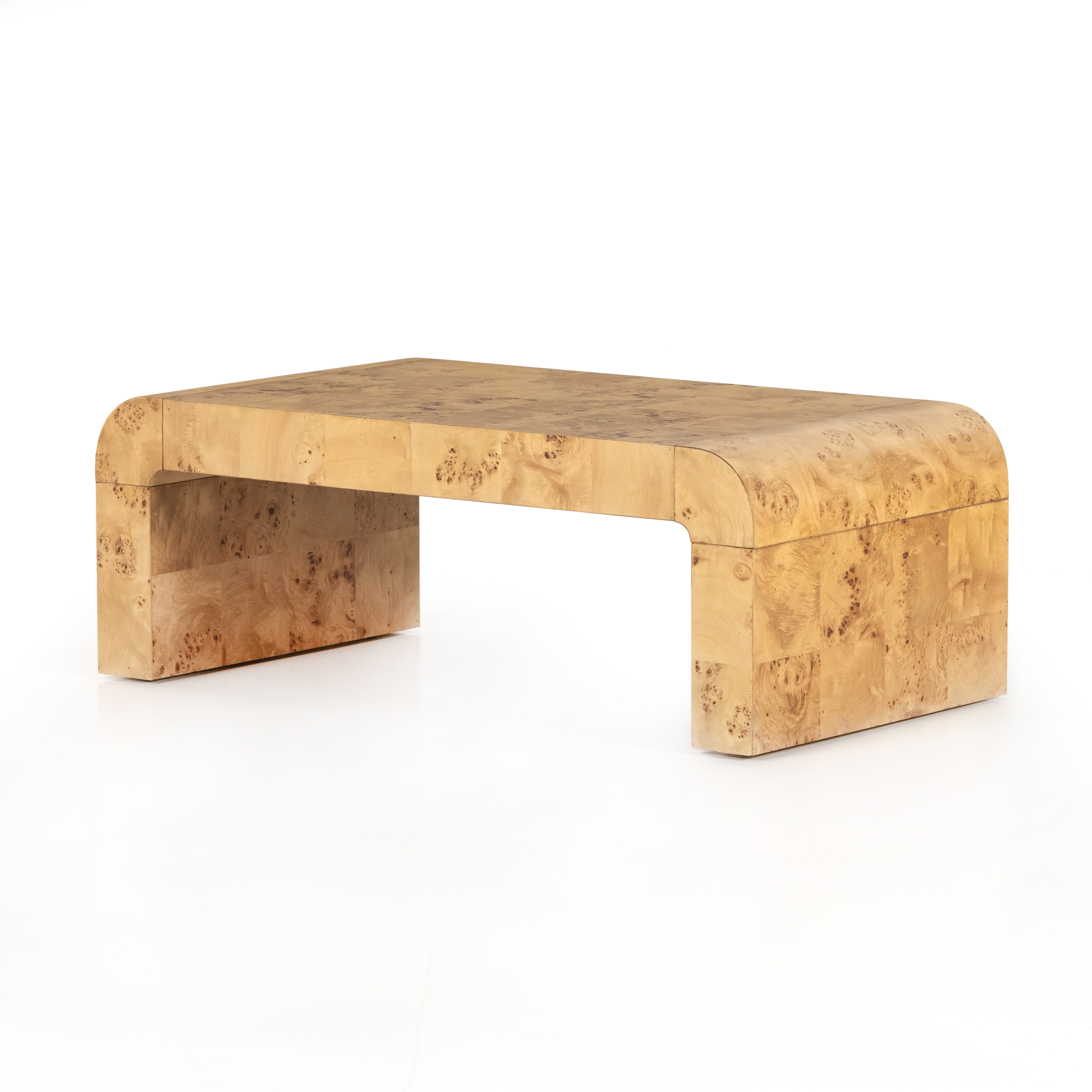 Jenson Coffee Table - Natural Poplar Burl Veneer - Image 0