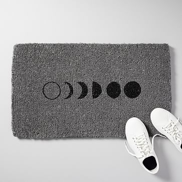 Moon Phase Doormat, 18x30, Gray - Image 3