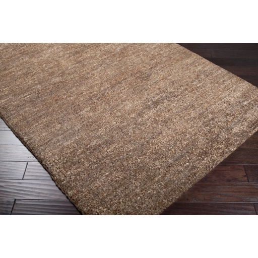 Marley Brown Indoor 2' x 3' Handmade Rug - Image 1