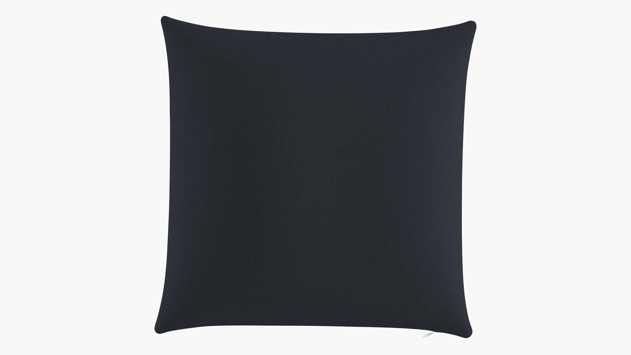 Throw Pillow 22", Navy Everyday Linen, 22" x 22" - Image 0
