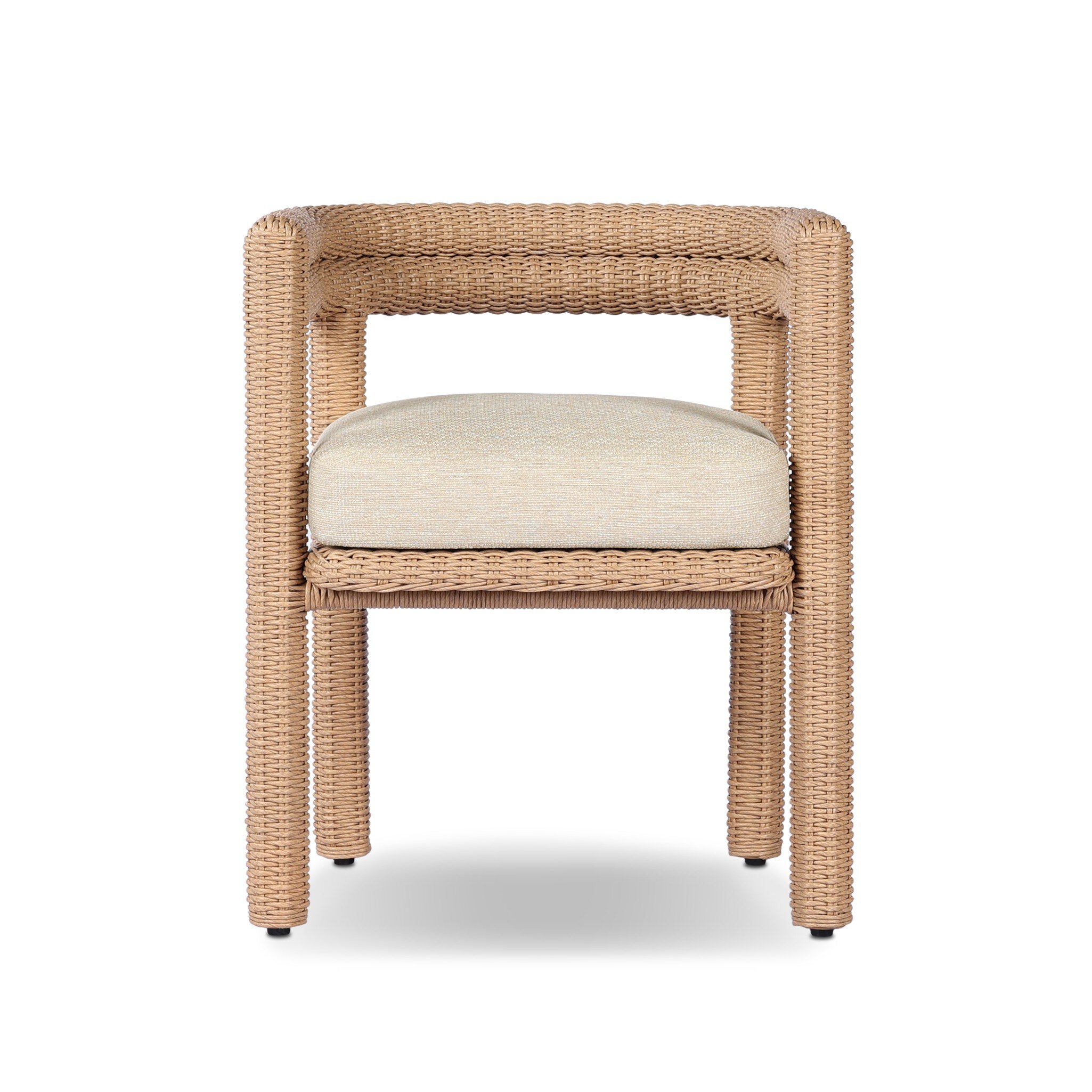 Tacova Outdoor Dining Chair - Casa Cream - Image 0