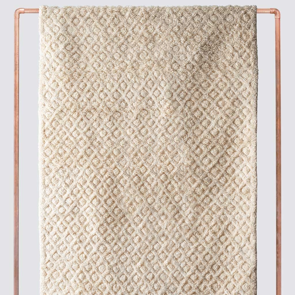 The Citizenry Leena Hand-Knotted Beni Ourain Area Rug | 8' x 10' | Ivory - Image 0