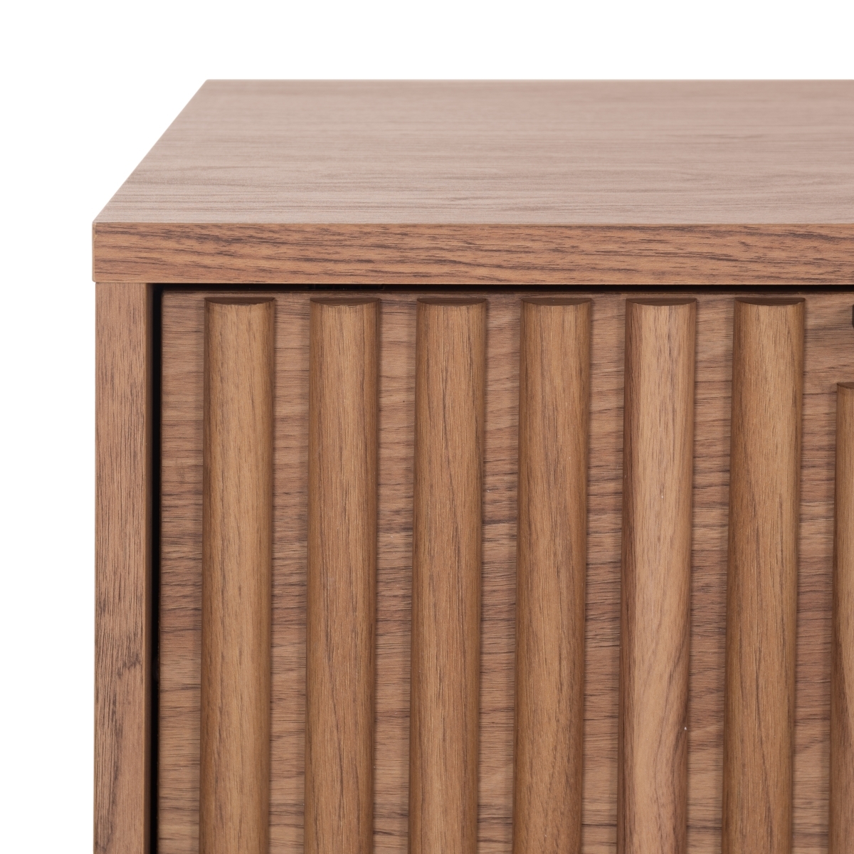 Lylia 1 Door Media Stand - Oak / Black - Safavieh - Image 2