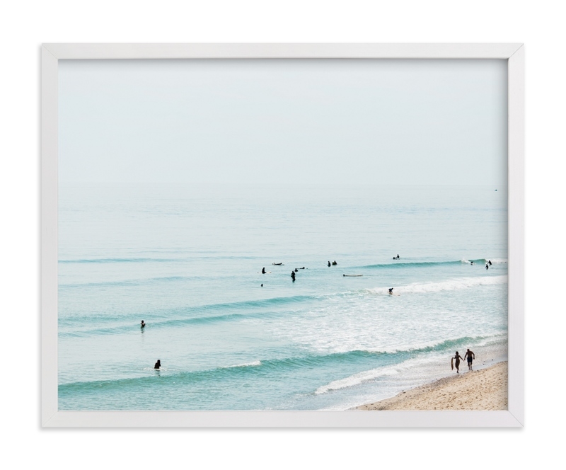 Beach Summer Blues Limited Edition Fine Art Print - Image 0