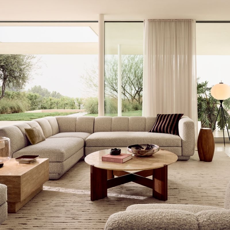 Yarrow 2-Piece L-Shaped Sectional Sofa with Left Arm  Illecebrous Malt - Image 3