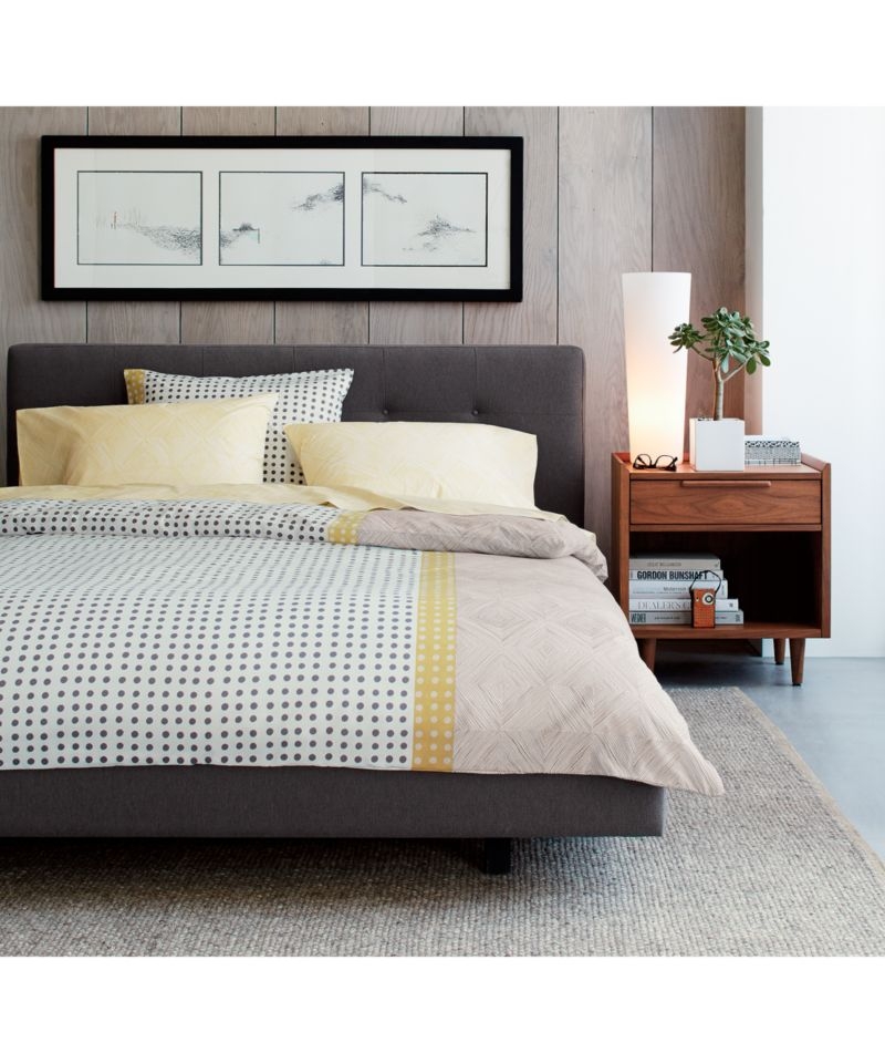Tate Queen Upholstered Bed 38" - Image 7