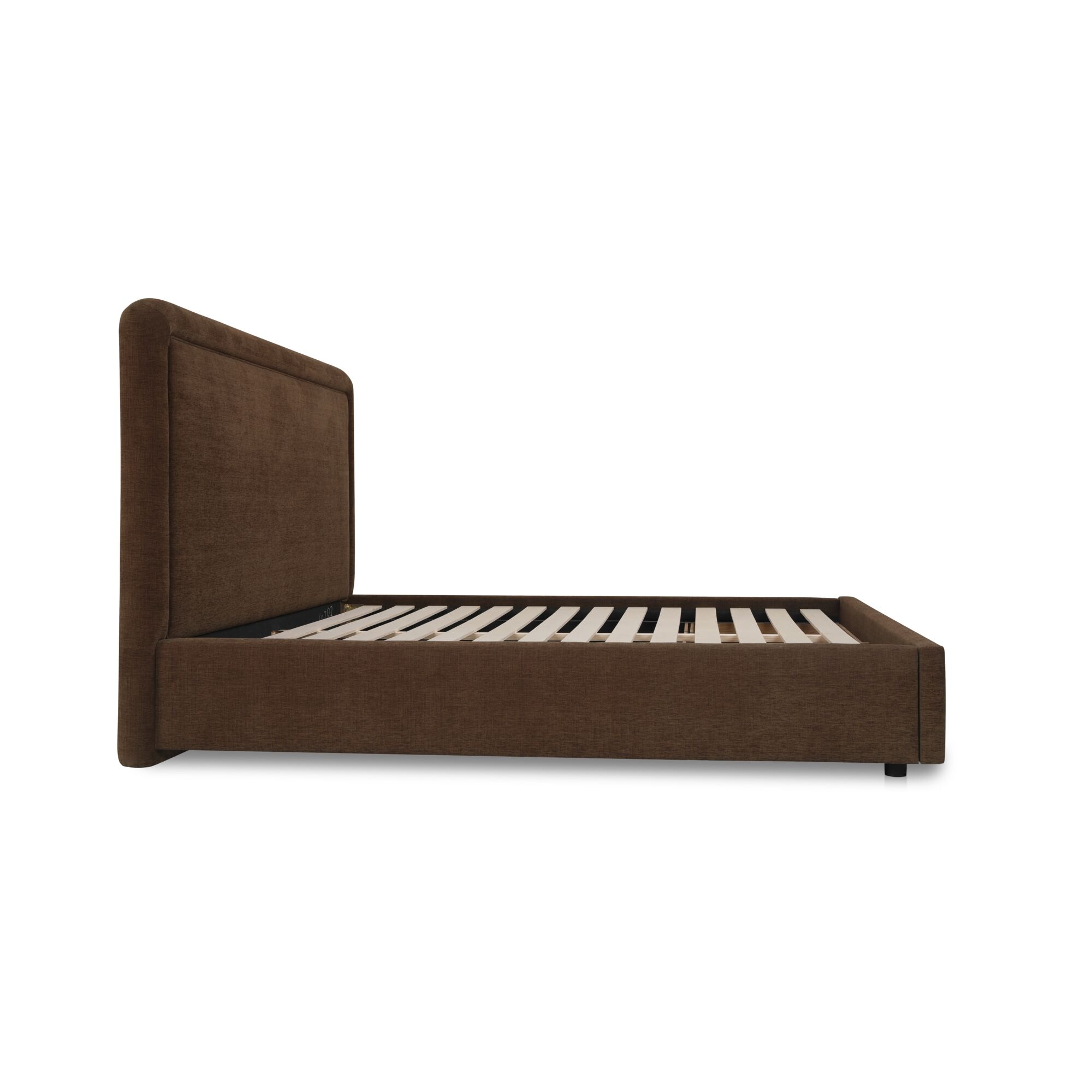 Simon Queen Storage Bed Brown - Image 2