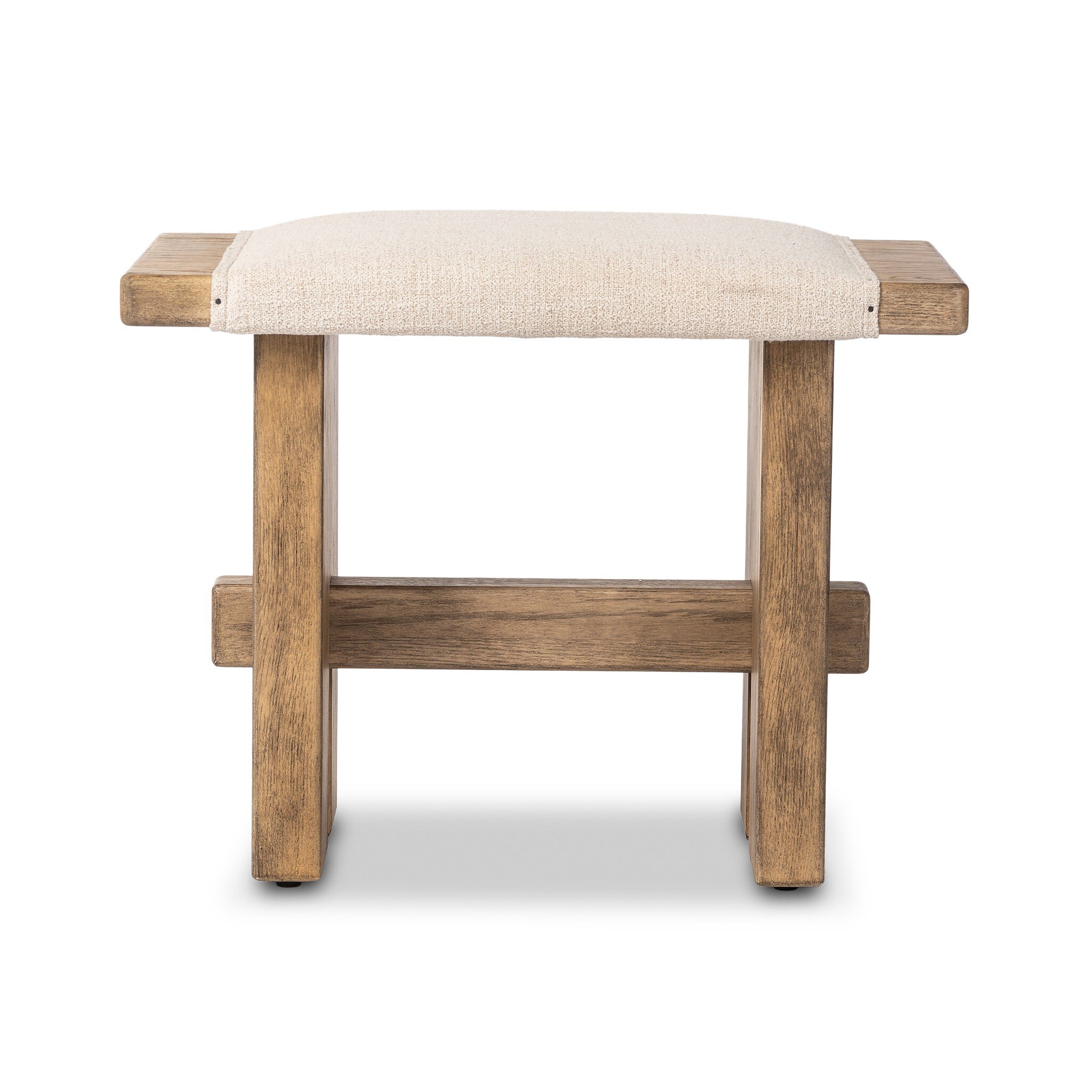 Poe Accent Stool - Hampton Cream - Image 0