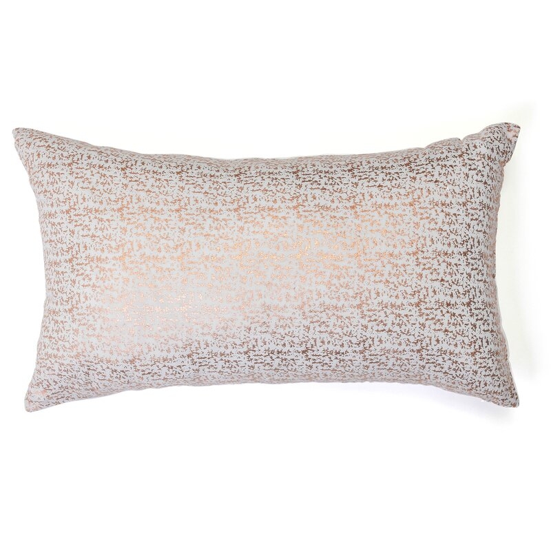 Amity Home Kaleigh Flecked Linen Lumbar Pillow - Image 0