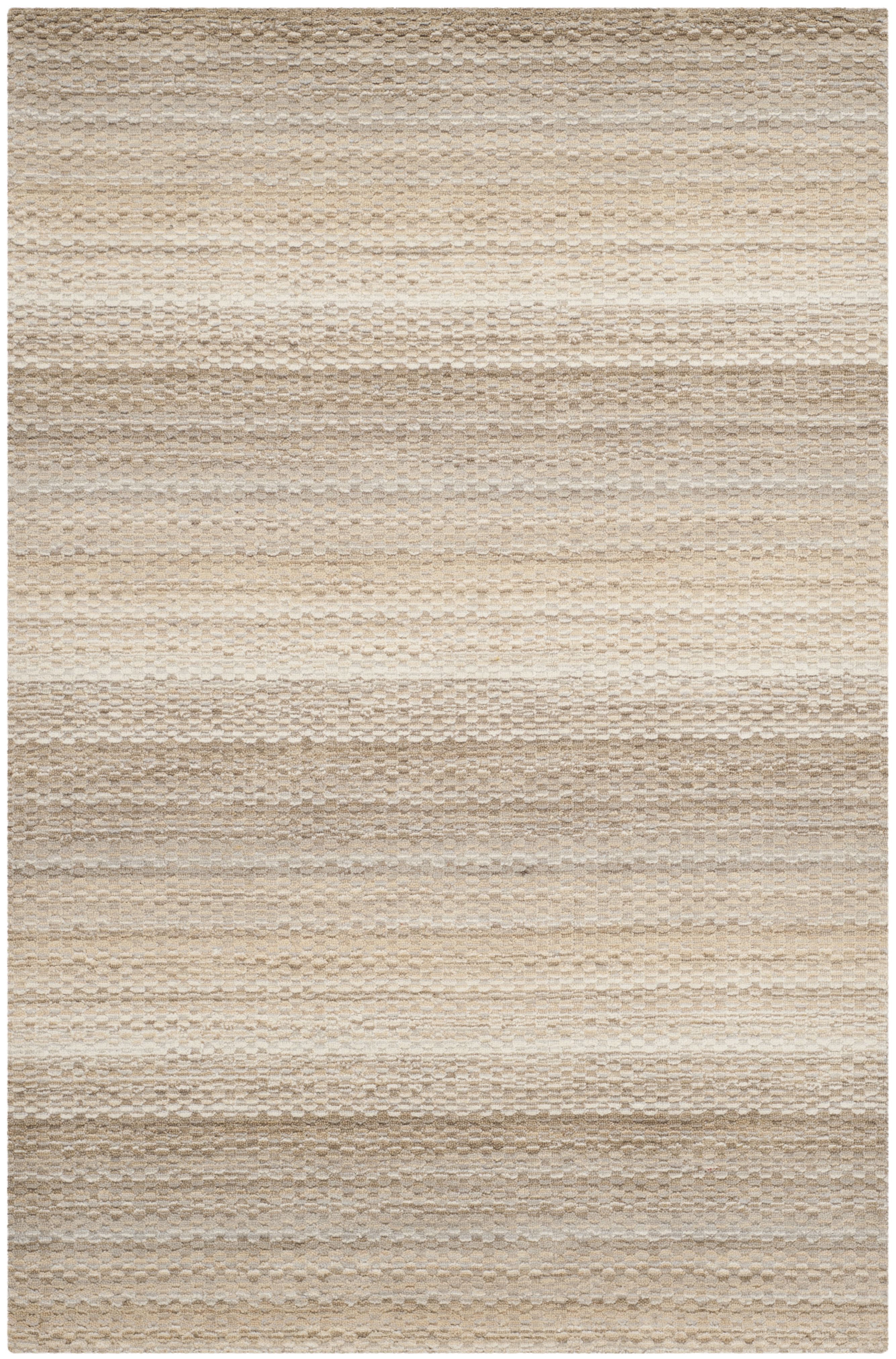 Arlo Home Hand Loomed Area Rug, HIM771A, Beige,  4' X 6' - Image 0
