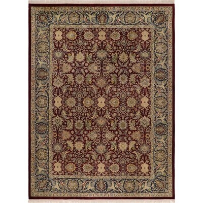 One-of-a-Kind Aaru Hand-Knotted 1960s Brown 9'1" x 12'2" Wool Area Rug - Image 0