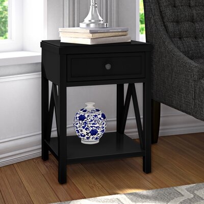 Nadeau Solid Wood End Table with StorageÂ  - Image 0