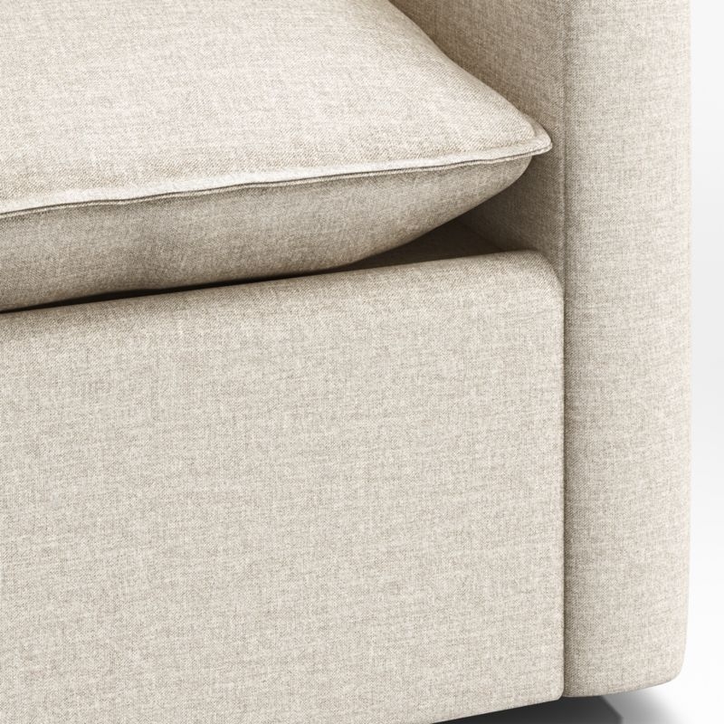 Harbour Natural Flange Nursery Swivel Glider Chair - Image 6