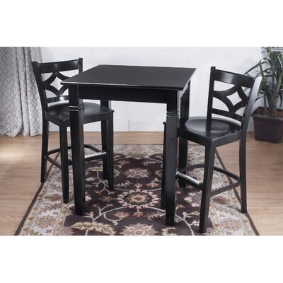 Mignone Counter Height Beech Solid Wood Dining Set - Image 0