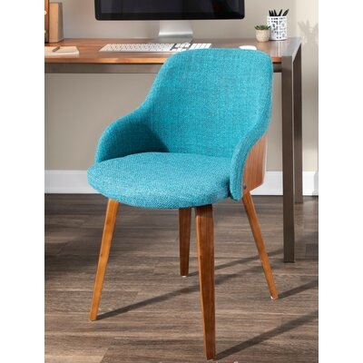 Brighton Mid-Century Modern Upholstered Dining Chair - Image 0