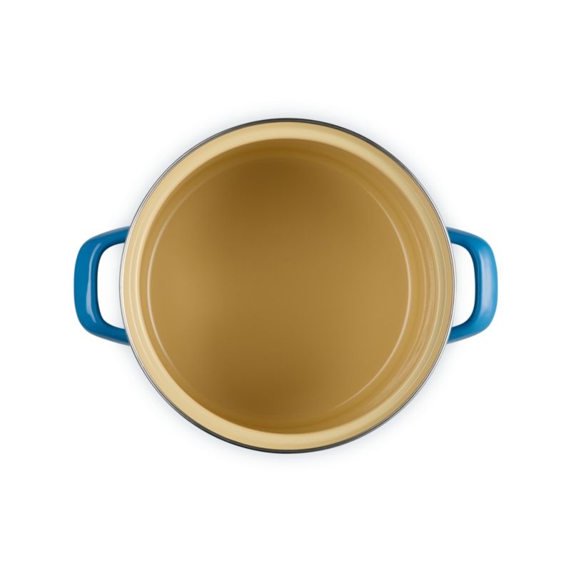 Le Creuset ® 6-Qt. Marseille Enameled Stockpot with Stainless Steel Knob - Image 2