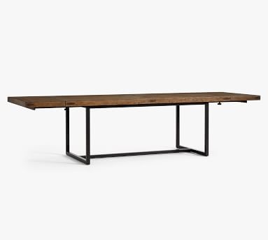 Malcolm Extending Dining Table, Glazed Pine, 86"-122"L - Image 2