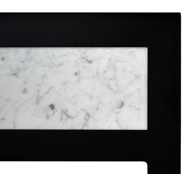 Della 48" Single Sink Vanity, Carrara Marble/ Bianco - Image 2