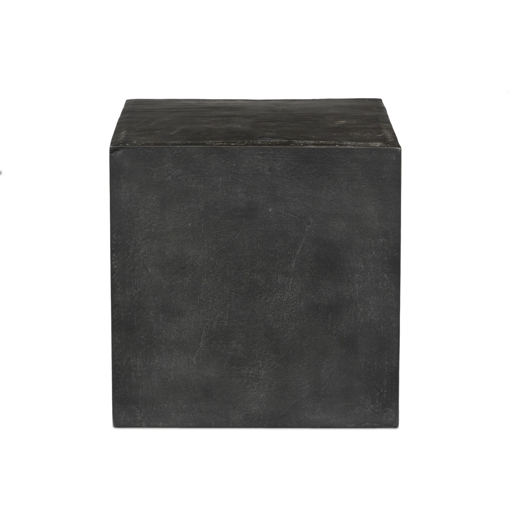 Graso Outdoor End Table - Aged Grey - Image 5