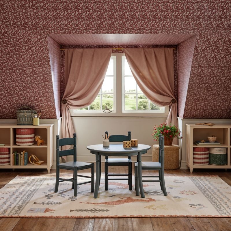 French Ticking Stripe Blackout Curtain Panel 44" x 84" by Sharland England - Image 6