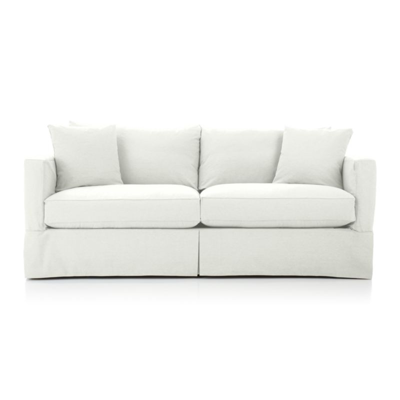 Willow Modern Slipcovered Queen Sleeper Sofa - Image 5