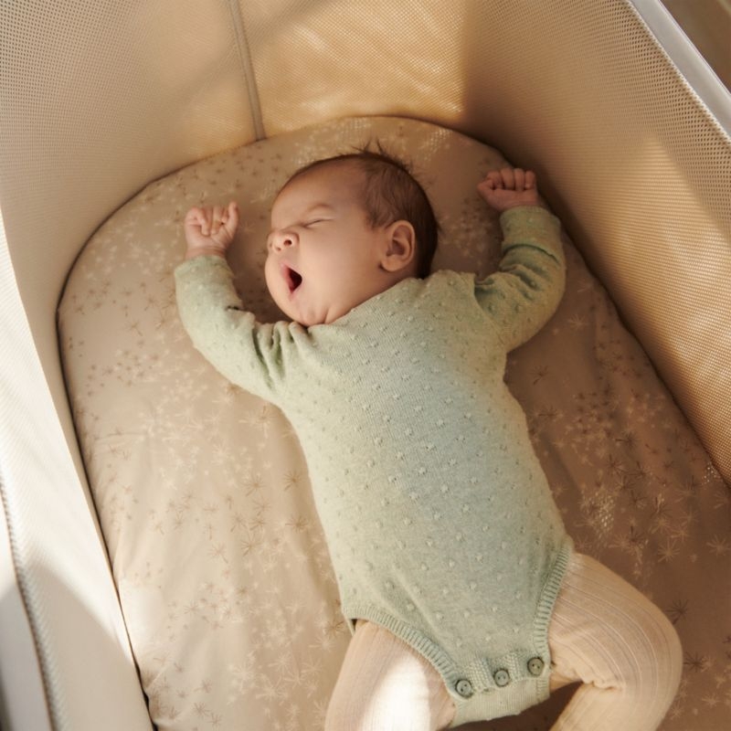 Stokke ® Snoozi ™ Sandy Beige Adjustable Baby Bassinet - Image 6