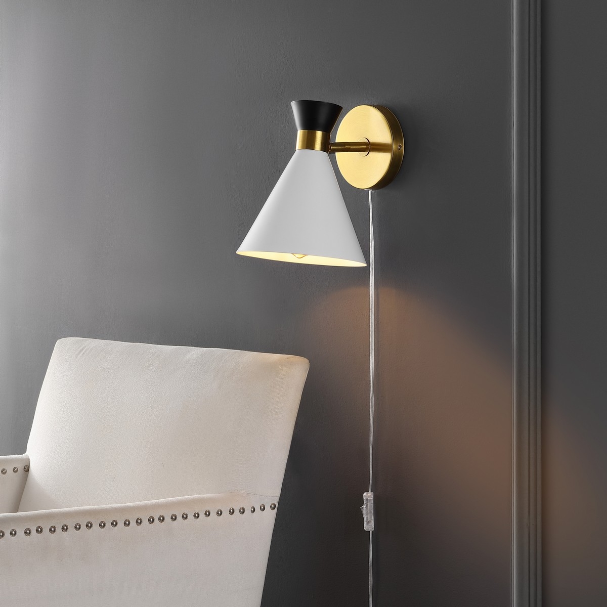Jordie 8.25" Wall Sconce - Multi - Safavieh - Image 2