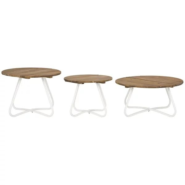Corwin Outdoor 3 Pc Coffee Table - Image 0