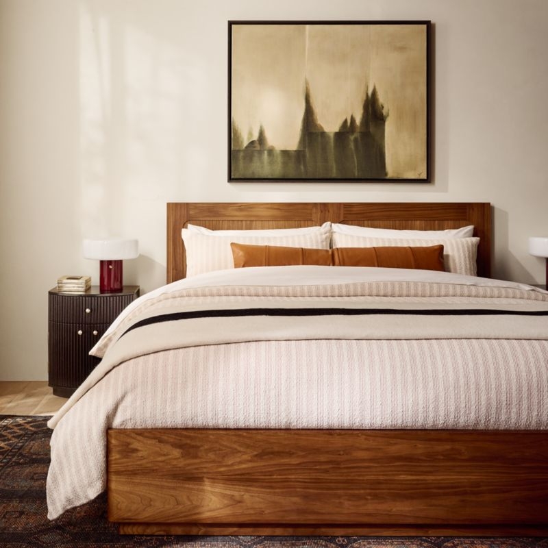 Pill High Gloss Oxblood Red Iron Table Lamp with Glass Shade by Bill Curry - Image 9