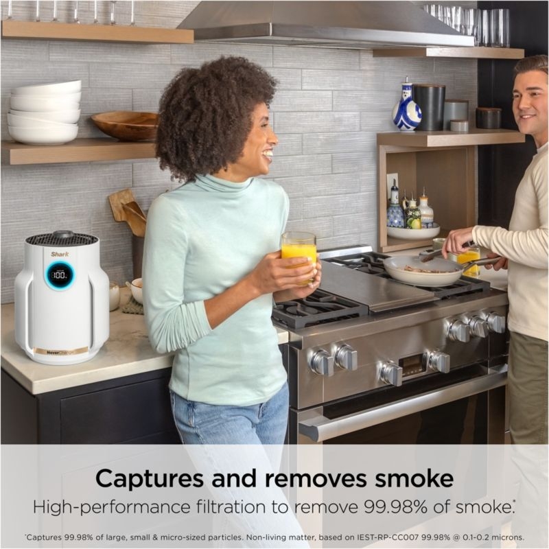 Shark ® NeverChange™ Air Purifier Compact Pro in Dove - Image 7