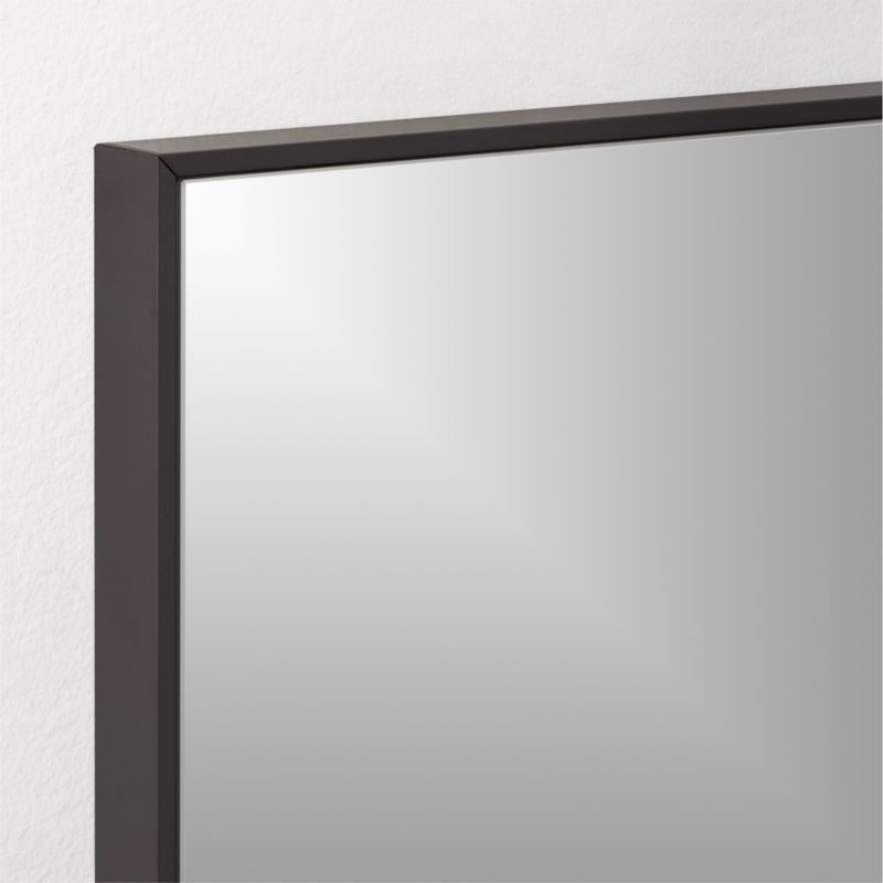 Infinity Rectangular Black Wall Mirror 36"x48" - Image 2