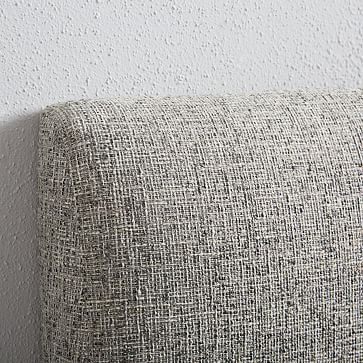 Andes Headboard, Cal King, Yarn Dyed Linen Weave, Stone White - Image 1