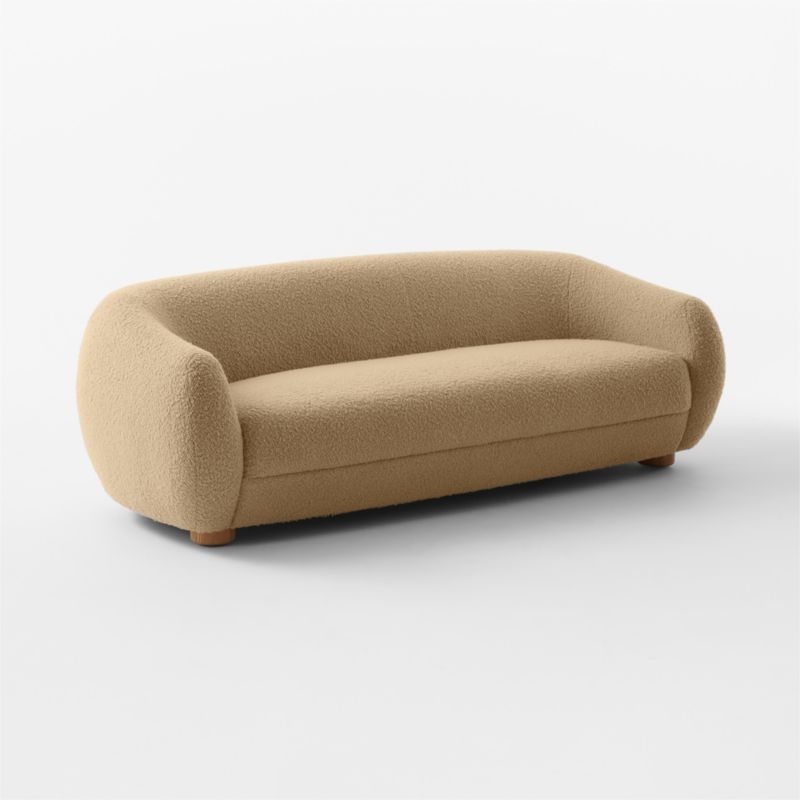 Laszlo Apartment Sofa Wooly Sand by Ross Cassidy - Image 1