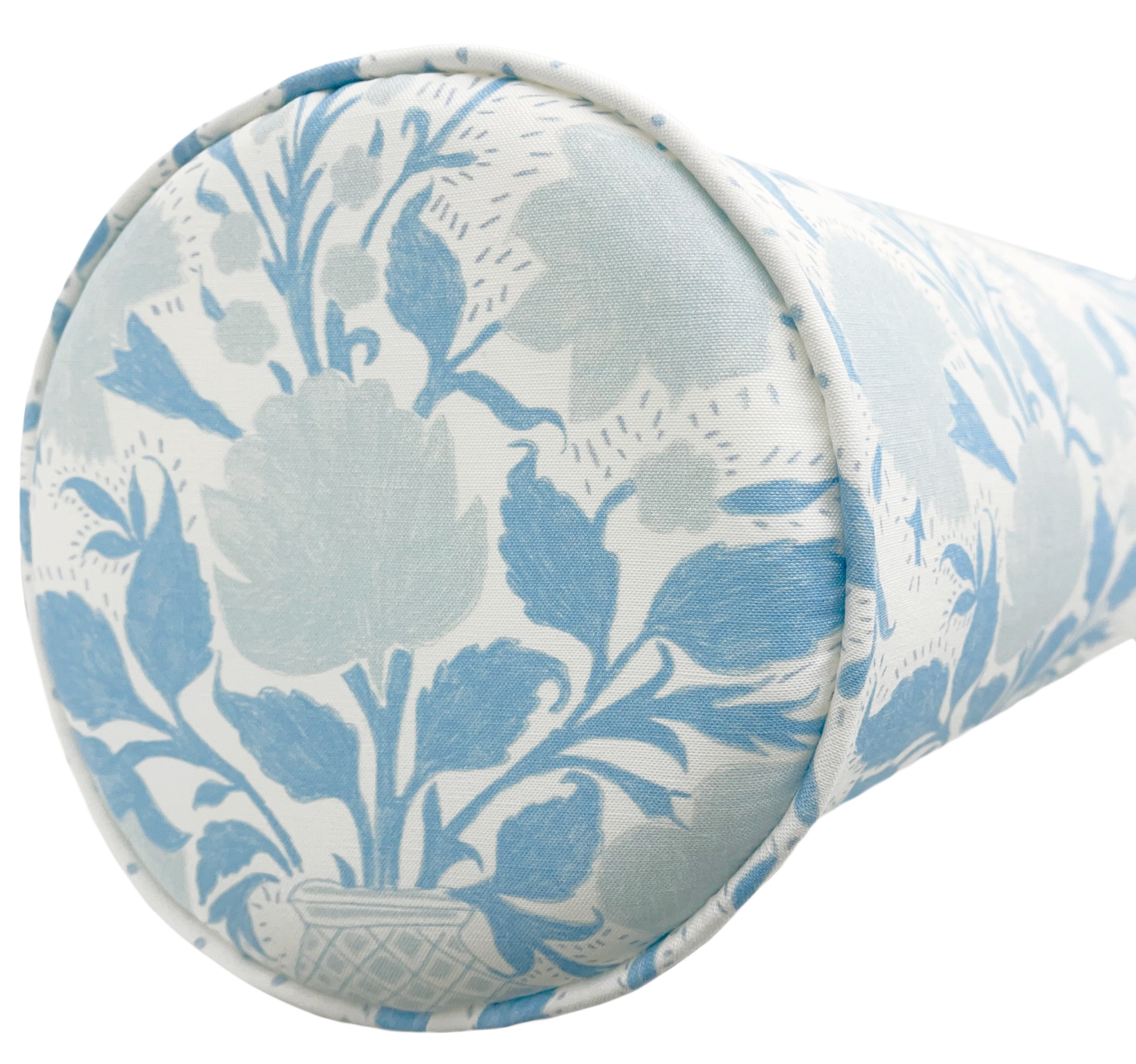 THE BOLSTER :: ELIZABETH // MATTE BLUE | LULIE WALLACE - Sample 4" X 4" - Image 1