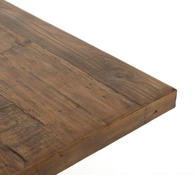 Jade Reclaimed Wood Dining Table, Pine, 87"L x 39"W - Image 2