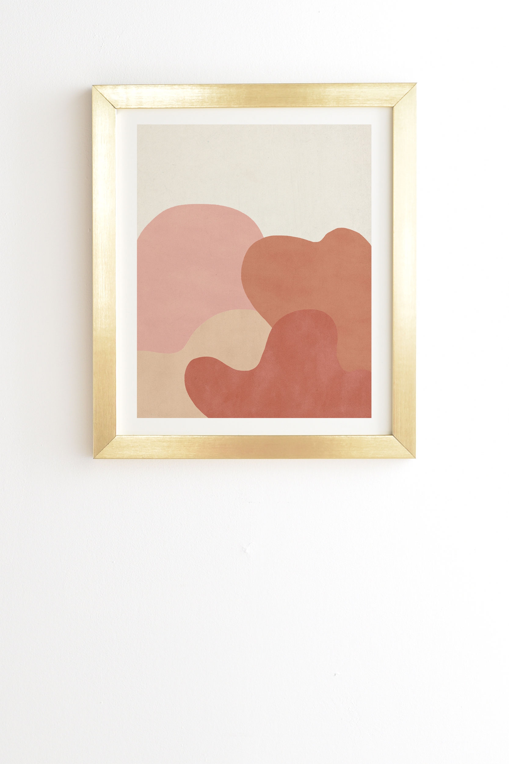 Strange Landscape by Rose Beck - Framed Wall Art Basic Gold 8" x 9.5" - Image 0