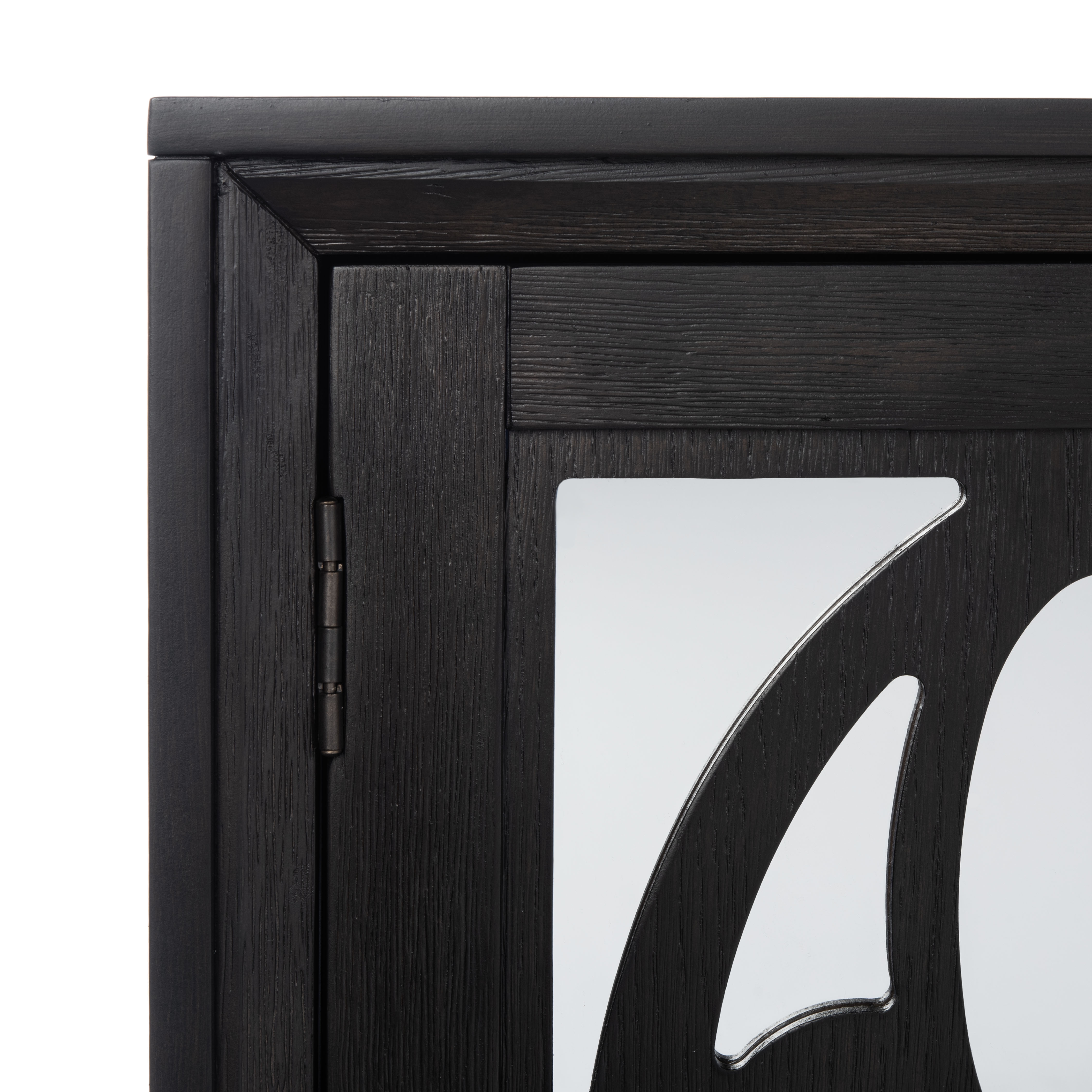 Madeleine Mirrored Sideboard - Black - Arlo Home - Image 3