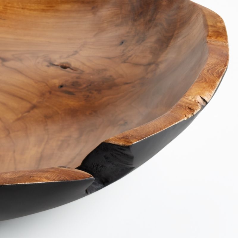 Hallen Reclaimed Wood Centerpiece Bowl - Image 6