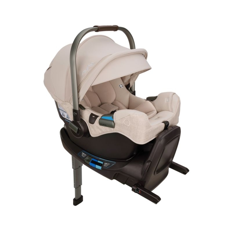 Nuna ® PIPA ™ rx Biscotti Brown Reclining Baby Car Seat + MIXX ™ next Stroller Travel System - Image 2