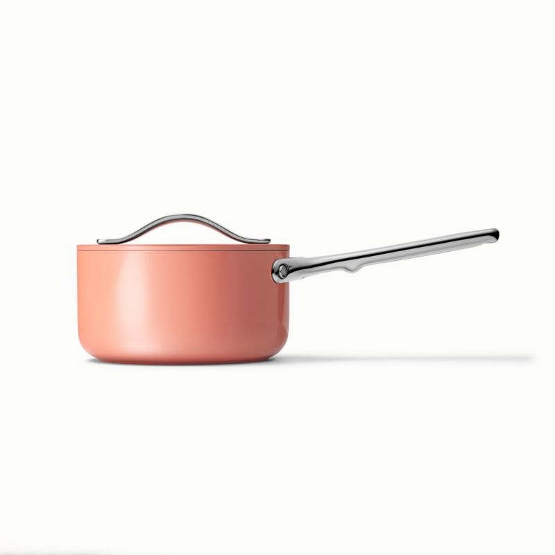 Caraway ® Perracotta 1.75-Qt. Ceramic Non-Stick Mini Saucepan - Image 1