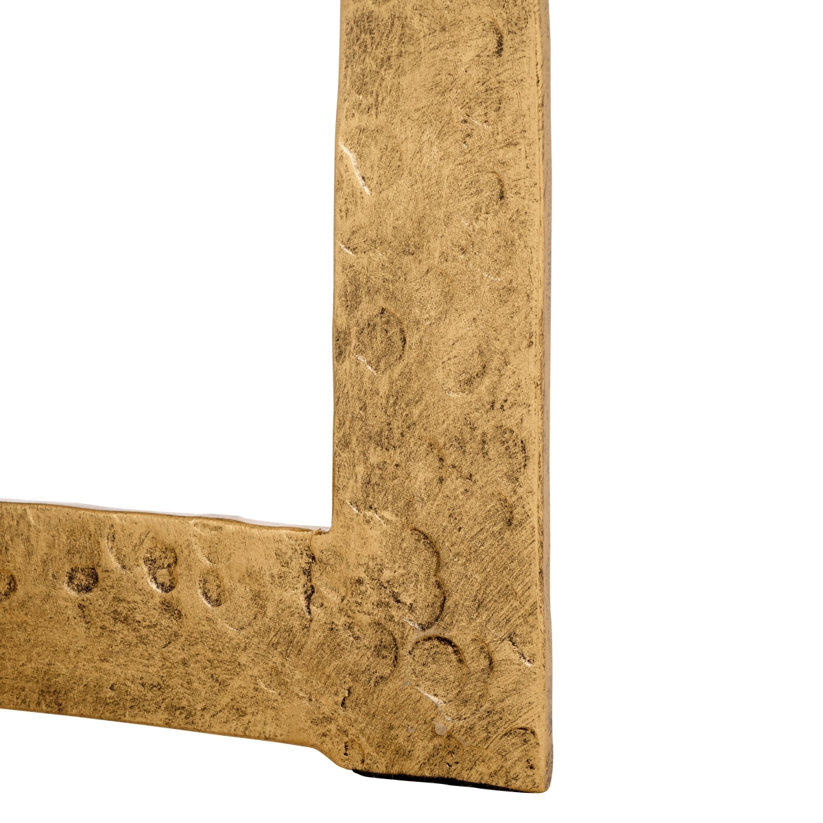 Raynie Metal Accent Table - Brass/White - Image 3