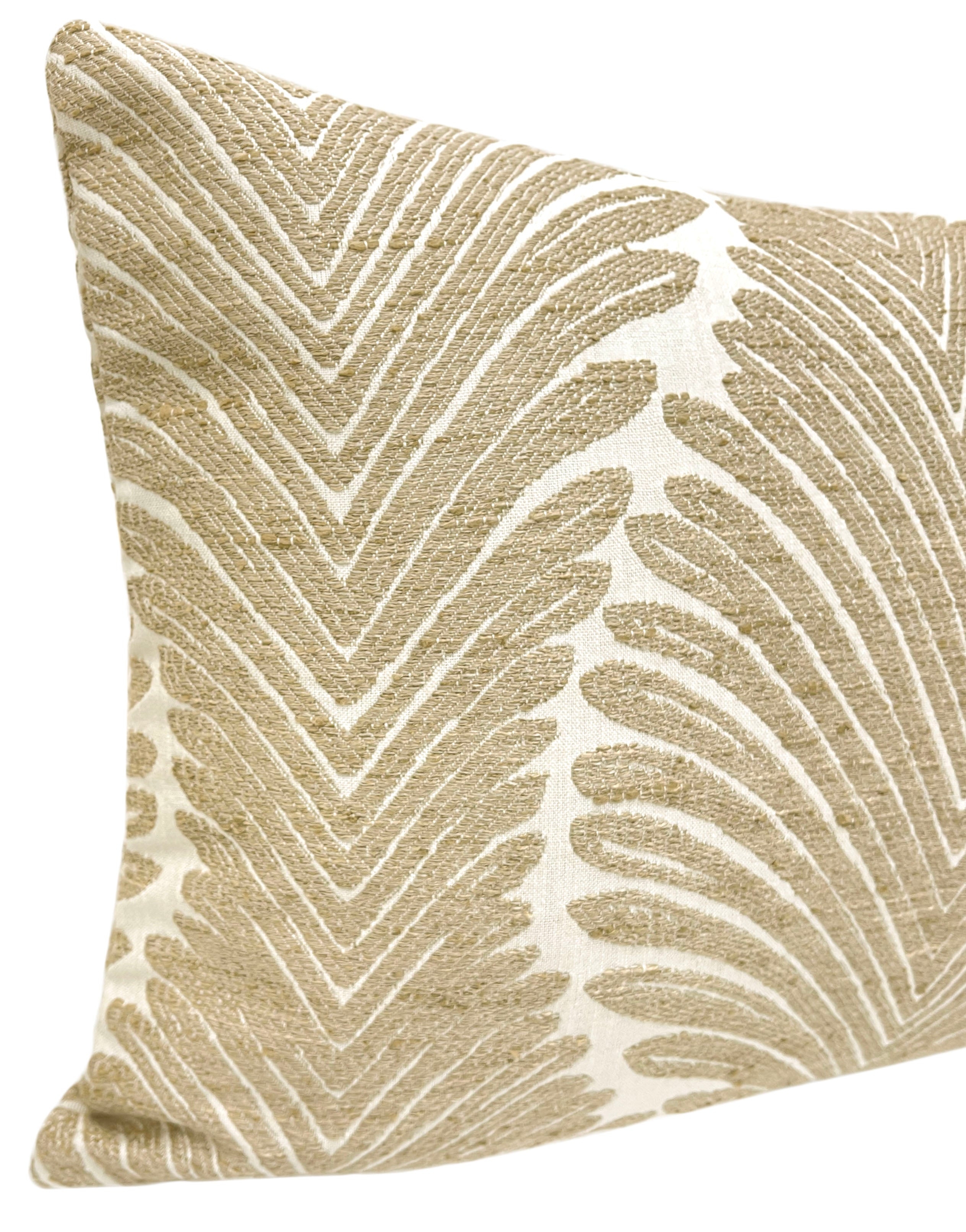 THE XL LUMBAR :: MUSGROVE CHENILLE // NATURAL - XL LUMBAR 14" X 48" - Image 2