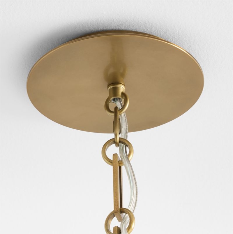 Revelry Glass Chandelier Light 28" - Image 2