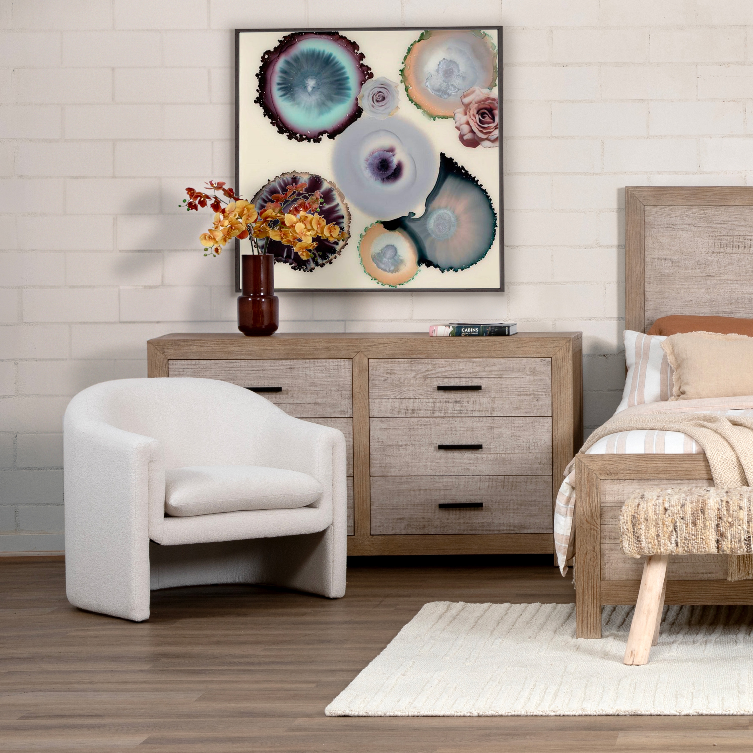 Alda Occasional Chair Cream - Image 2