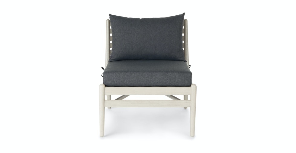 Lagora Washed Oak Lounge Chair - Image 0