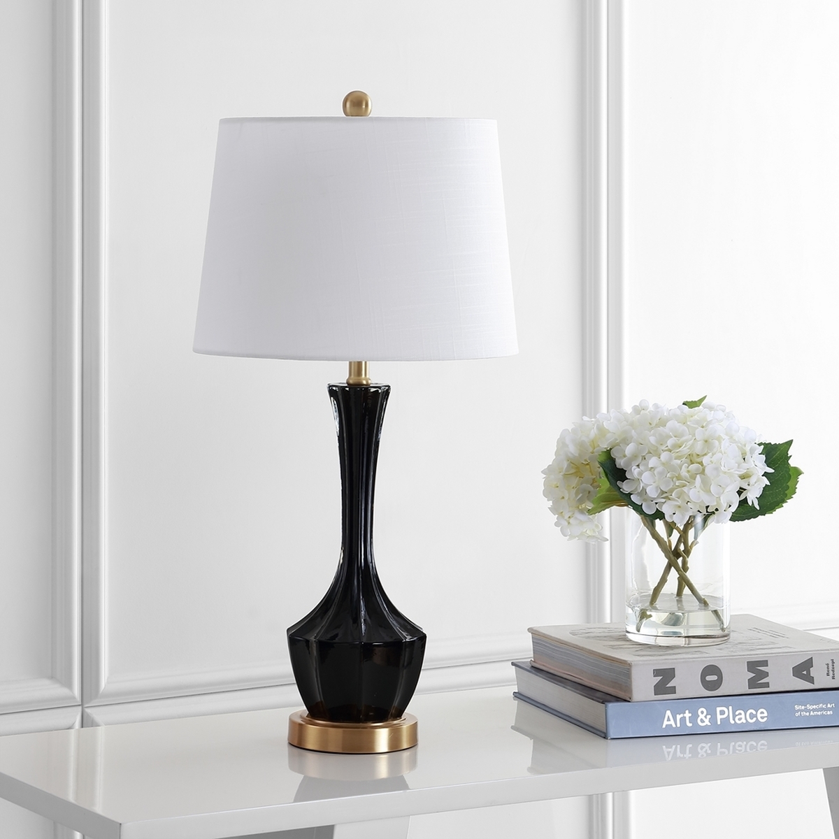 Ronan Table Lamp - Black/Gold - Image 2