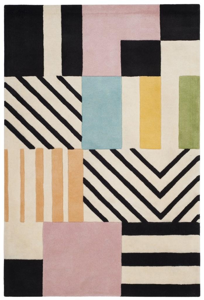 Safavieh Hand Tufted Area Rug, FTV122A, Ivory/Black, 2' X 3' - Image 0